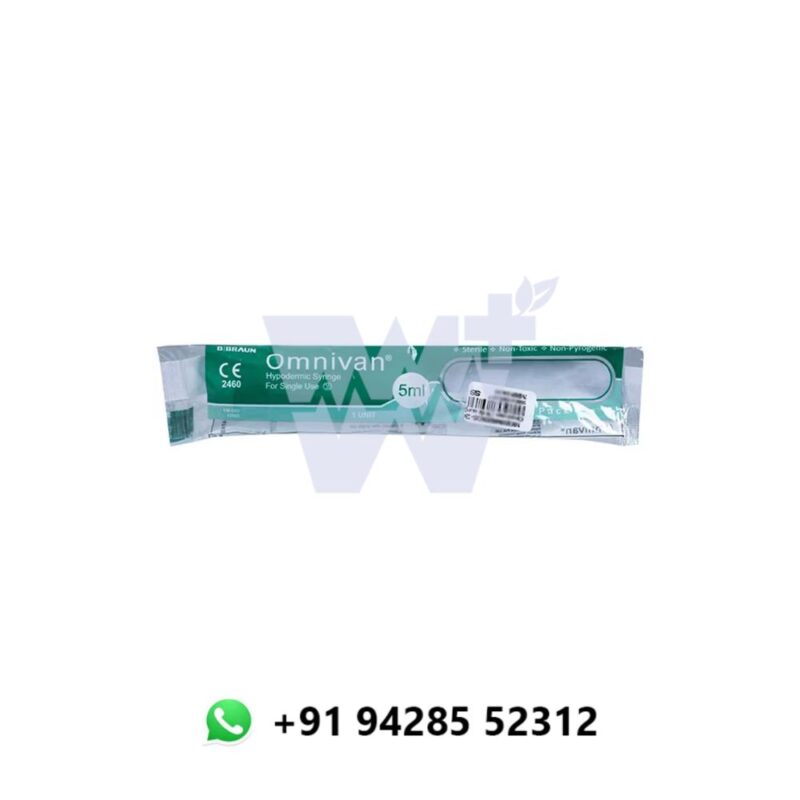 B. Braun Omnivan 5ml Duo Syringe with Needle - Image 3