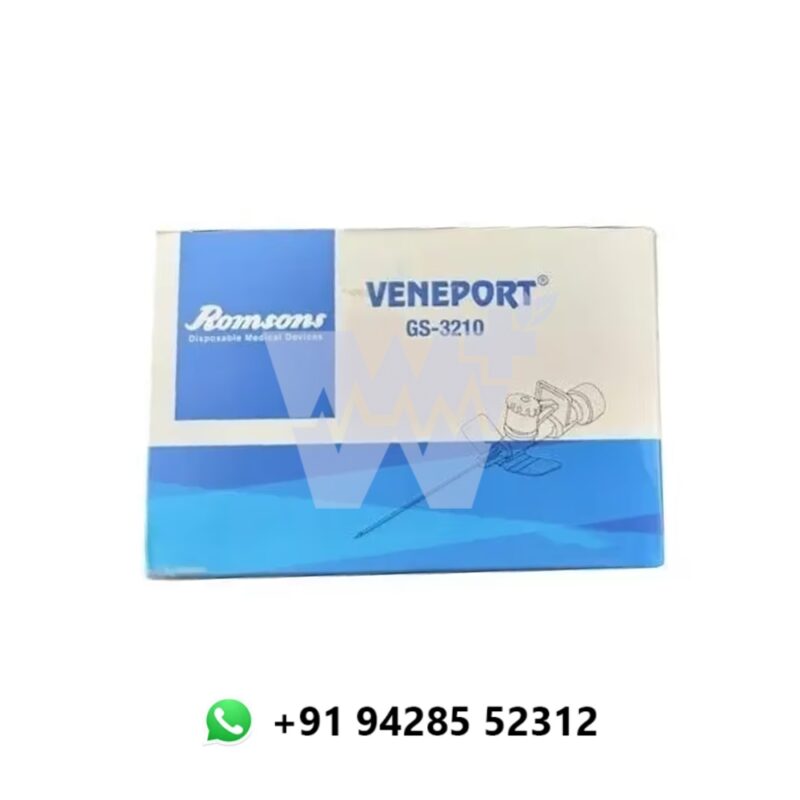 Romsons Veneport IV Cannula (FEP-Teflon, Sterile) - Image 3