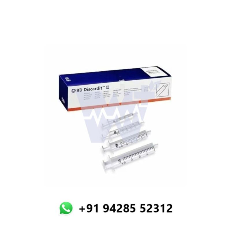 BD Discardit II 5ml Syringe with Needle - Image 3