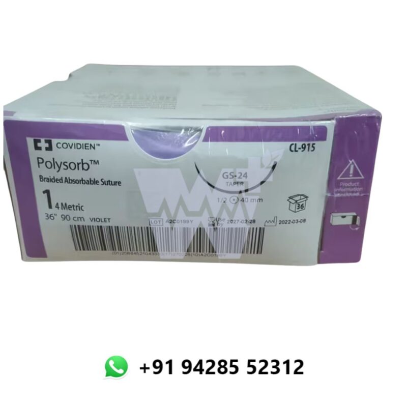 Covidien Polysorb Suture 1-0 - Image 3