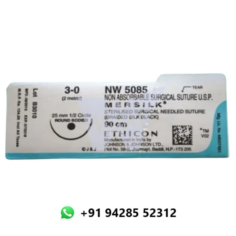 Ethicon Mersilk Suture - USP 3-0 - Image 3