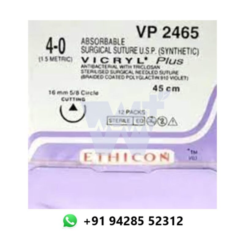 Ethicon Vicryl Plus Suture - USP 4-0 - Image 3
