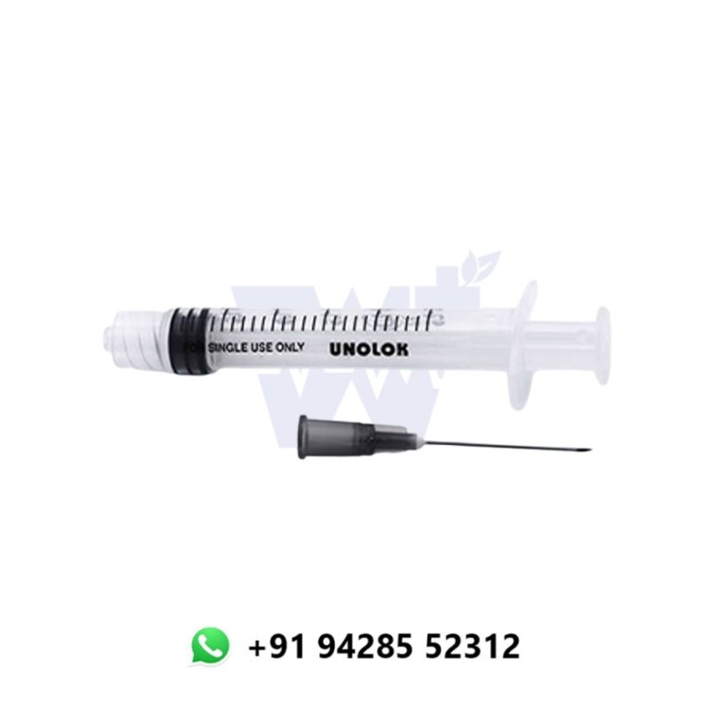 HMD Unolok 3ml Syringe with Needle (Sterile & Disposable) - Image 3