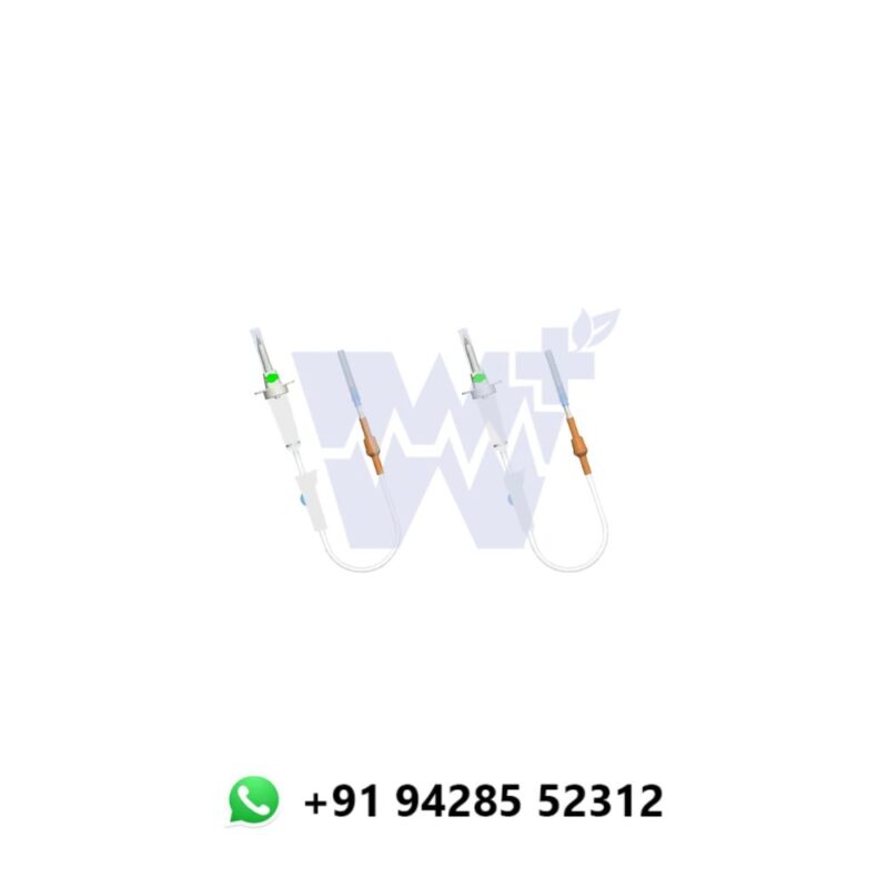 White Plus I.V. Set Vented with Latex Bulb - Readyset-Iv Premium - Image 3