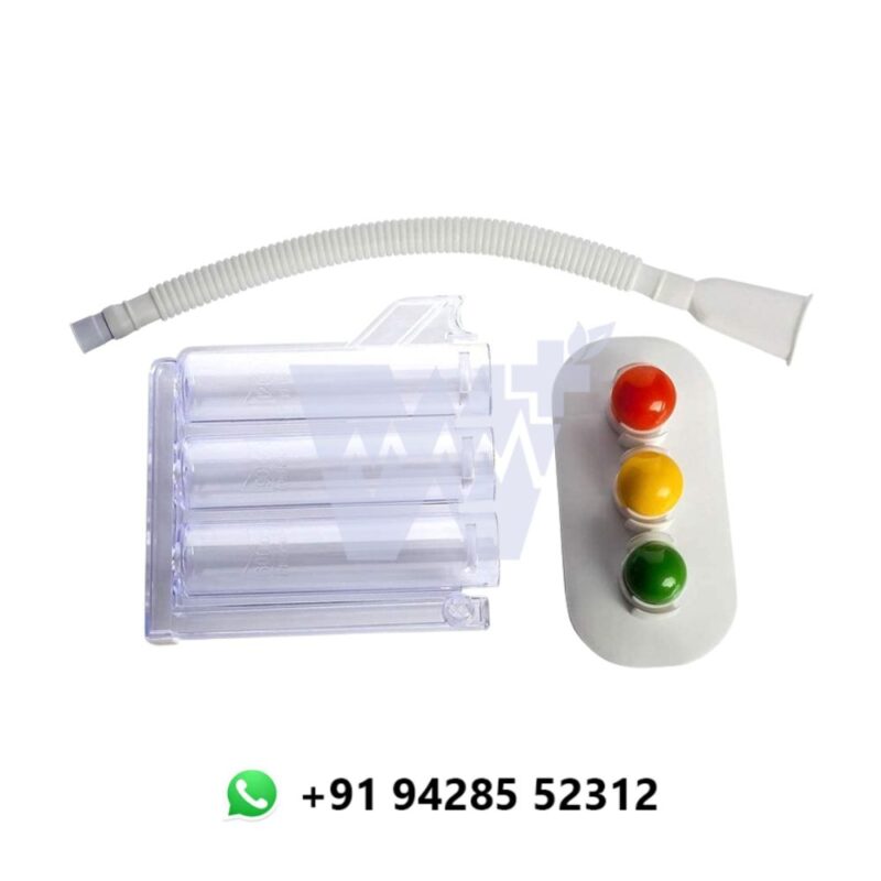 MCP Respirometer Spirometer Deep Breathing Lung Exerciser - Image 3