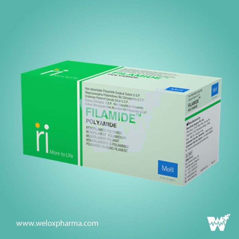 Meril Filamide Black Monofilament Nylon Suture - Image 2