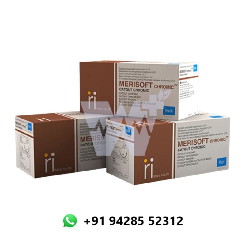 Meril Merisoft Chromic Catgut Suture 2-0 - Image 3