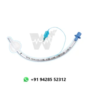 Silicon Elastomer Coated Endotracheal Tube - Cuffed & Plain
