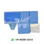 Surgiwear Full Gynae drape Part of D Leggings