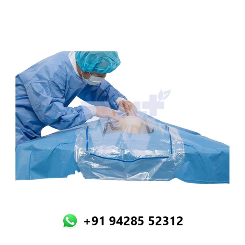 Primewear Premium Craniotomy Drape with Drainage Funnel