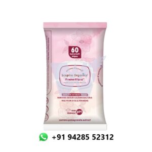 Sceptre Organics Femina Wipes