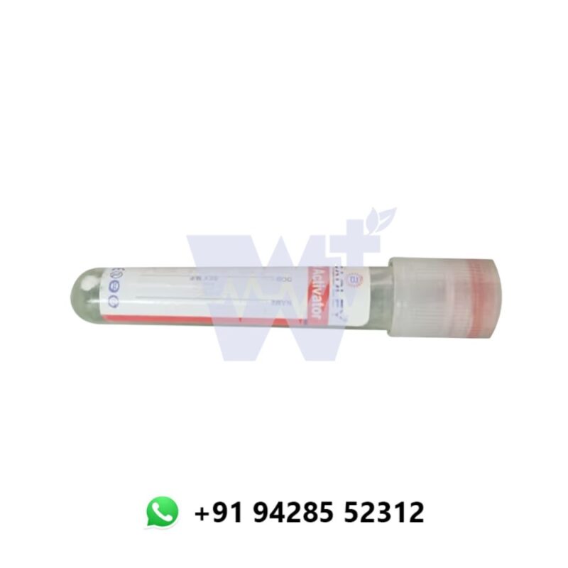 Bradley Clot Activator Plain Tube Non Vacuum Blood Collection Tube