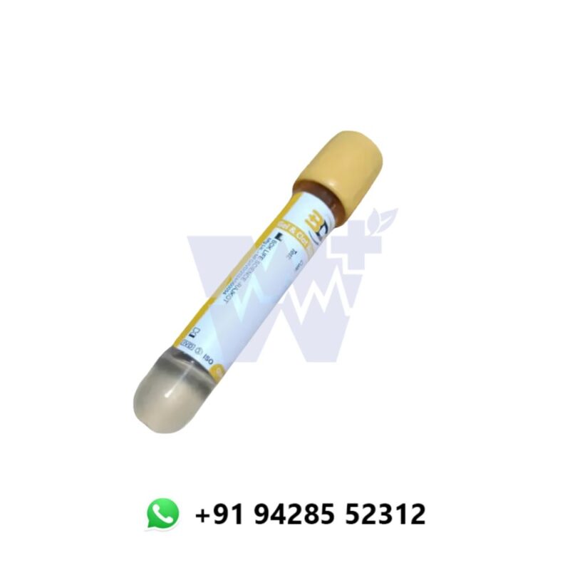 BDK Life Sciences Gel Clot Blood Collection Tube Non Vacuum