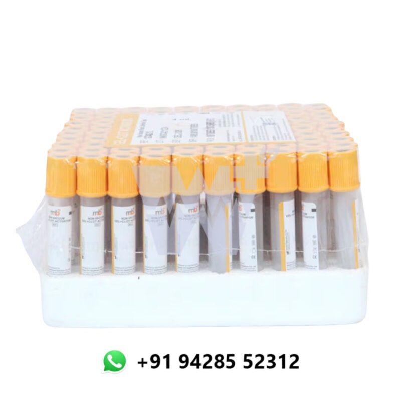 mb+ Serum Clot Activator Non Vacuum Blood Collection Tubes