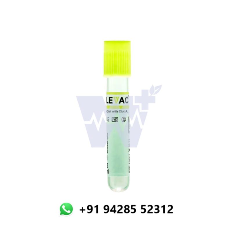 Levram Gel with Clot Activator Vacuum Blood Collection Tube