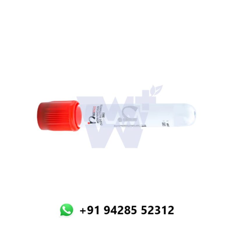 Nasmed Clot Activator Non Vacuum Blood Collection Tube