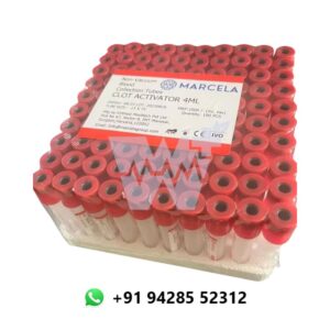Marcela Clot Activator Non Vacuum Blood Collection Tube