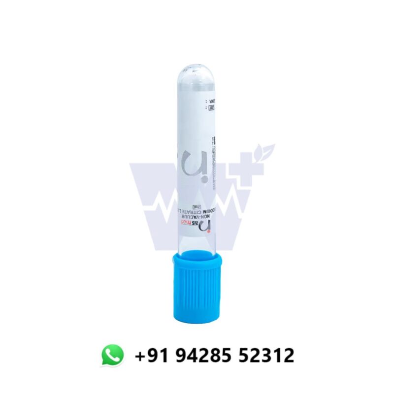 Nasmed Sodium Citrate 3.2% Non Vacuum Blood Collection Tube