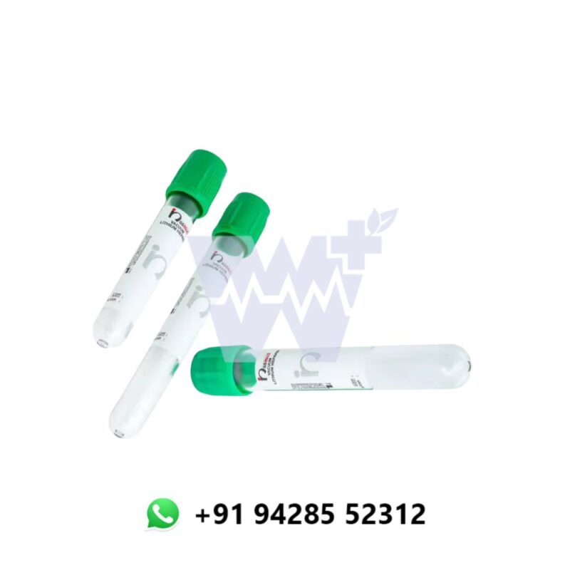Nasmed Lithium Heparin Vacuum Blood Collection Tube