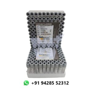 Medilytic Biomedicals Sodium Fluoride Non Vaccum Blood Collection Tube