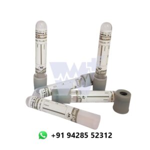 J.K. Diagnostic Fluoride Non Vacuum 2ml Blood Collection Tube