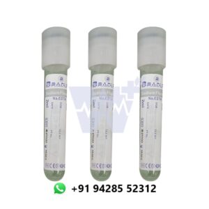 Bradley Sodium Fluoride NAF/Sugar Vacuum Blood Collection Tube