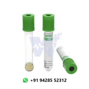 Centube Sodium Heparin + Gel Non Vaccum Blood Collection Tube