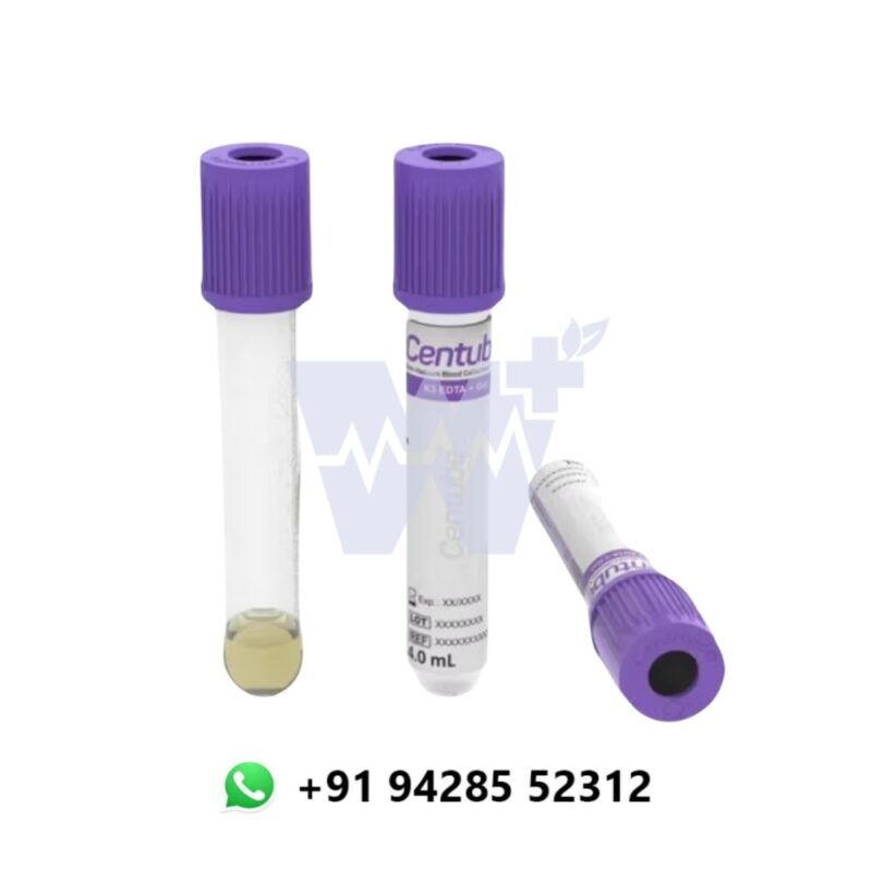 Centube K2 EDTA + Gel Non Vaccum Blood Collection Tube