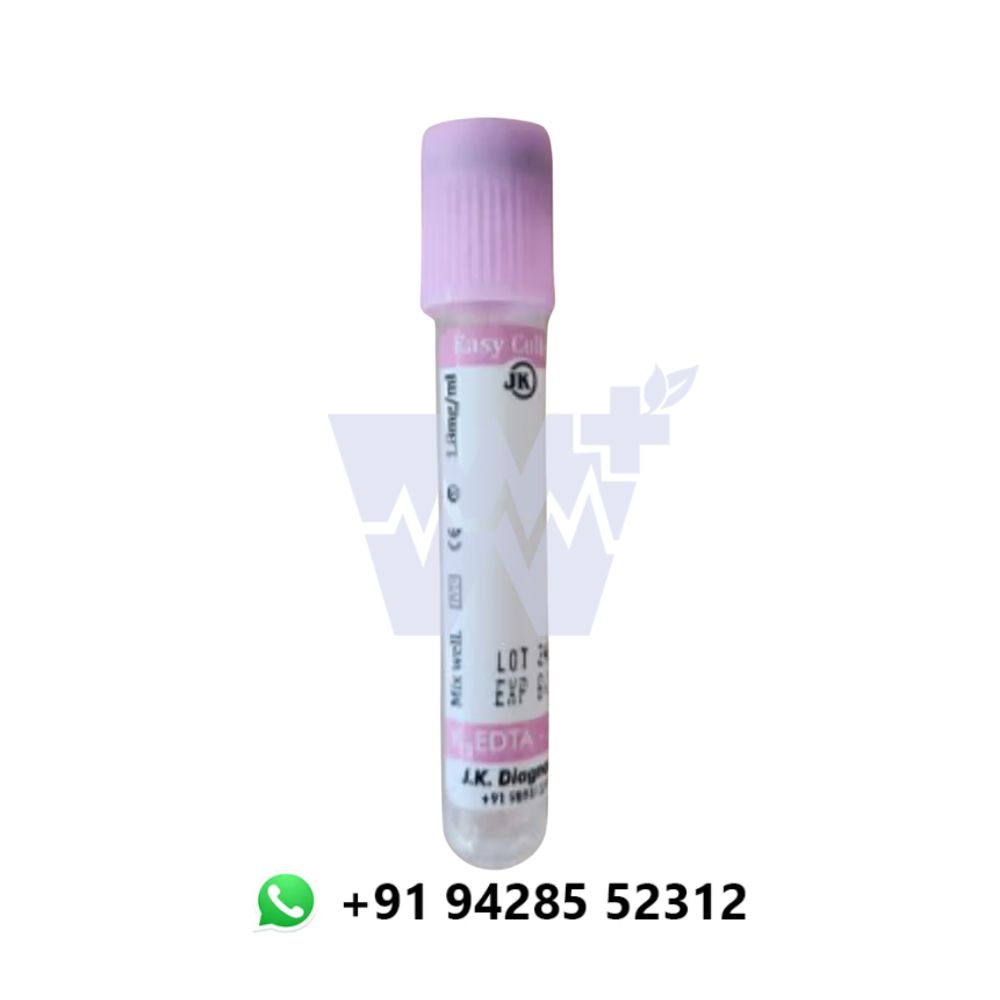 J.K. Diagnostic K2EDTA Non Vacuum Blood Collection Tube PP