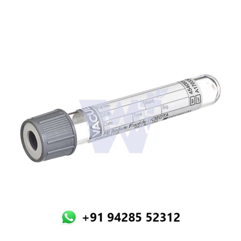 Greiner Vacuette Glucose Fluoride/K3EDTA 2ml Grey Cap