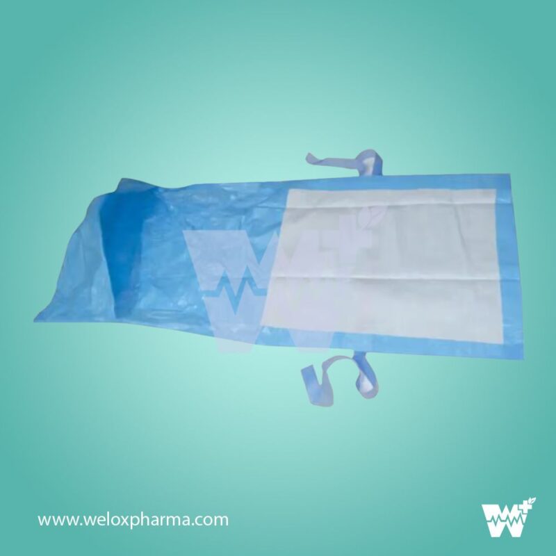 Primewear Maternity Drip Sheet with Absorbent Pad and Collection Pouch - Image 2
