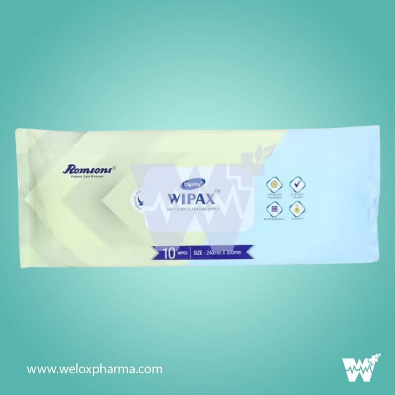 Romsons Dignity Wipax Body Cleansing Wipe - Image 2