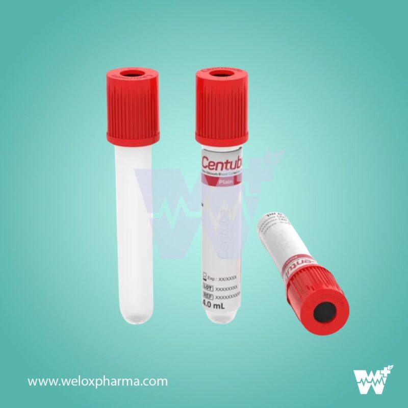 Centube Plain Non Vaccum Blood Collection Tube - Image 2