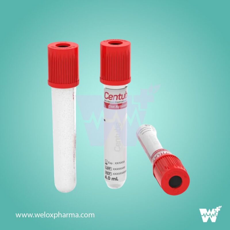 Centube Clot Activator Non Vaccum Blood Collection Tube - Image 2