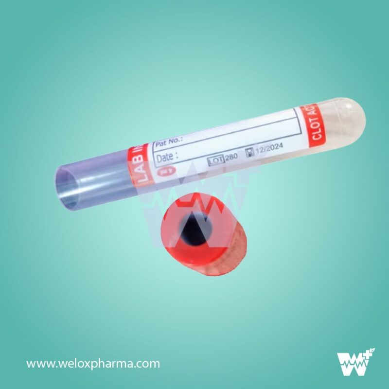 Lab India Clot Activator Vaccum Blood Collection Tube - Image 2
