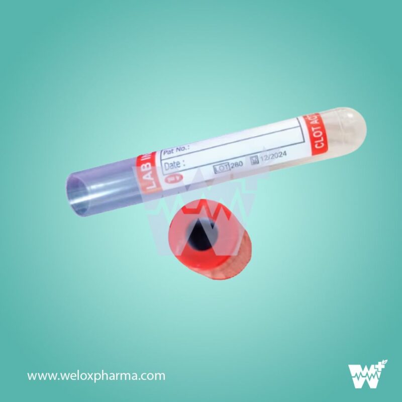 Lab India Clot Activator Non Vaccum Blood Collection Tube - Image 2