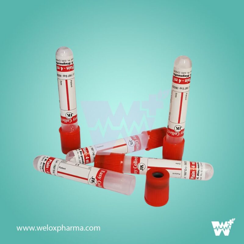 J.K. Diagnostic Clot Activator Non Vacuum Blood Collection Tube - Image 2