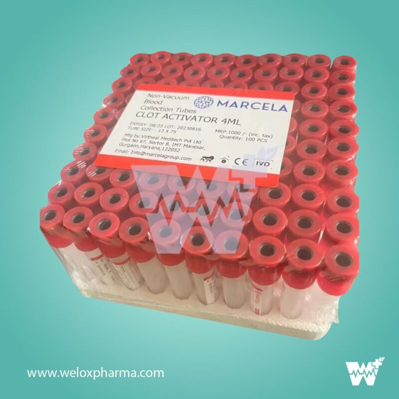 Marcela Clot Activator Non Vacuum Blood Collection Tube - Image 2
