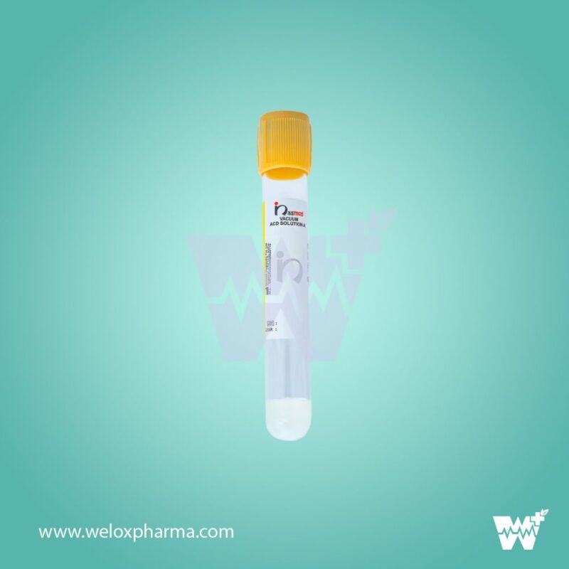 Nasmed Vacuum ACD A Solution 8.5ml Blood Collection Tube - Image 2