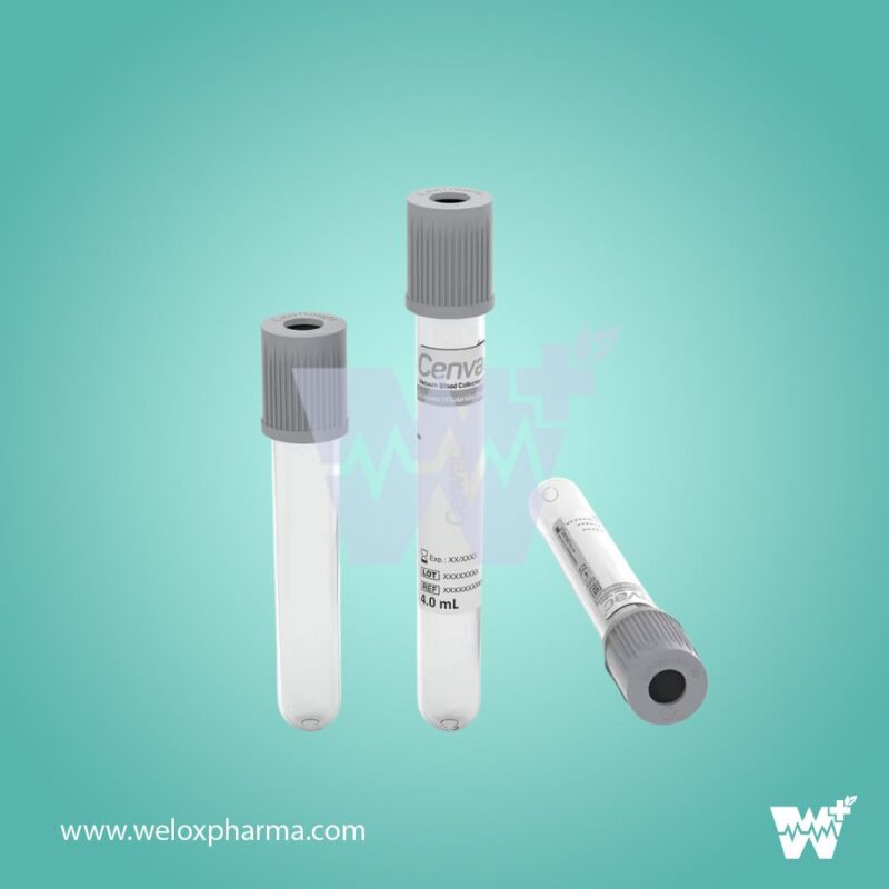 Centube Fluoride Oxalate Non Vaccum Blood Collection Tube - Image 2