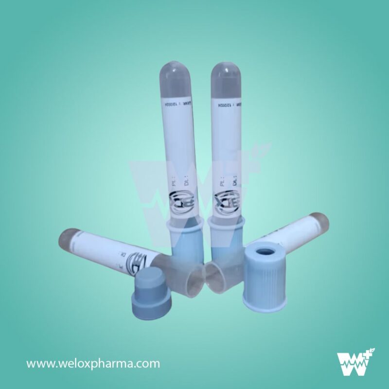 BDK Life Sciences Sodium Fluoride Non Vacuum Blood Collection Tube - Image 2
