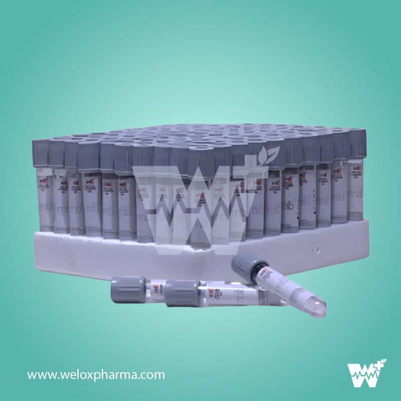 mb+ Sodium Fluoride Non Vacuum Blood Collection Tubes - Image 2