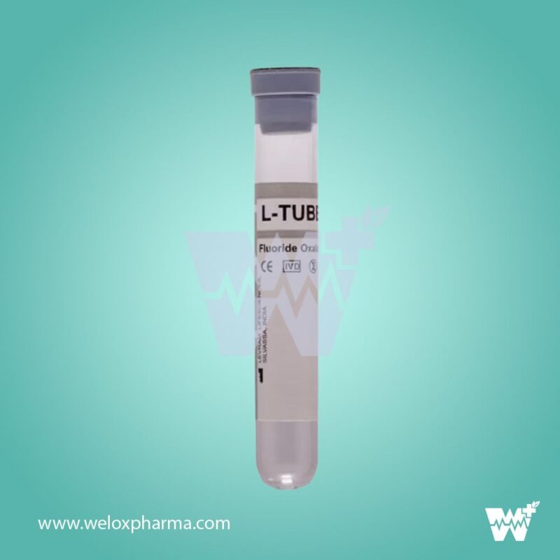 Levram Sodium Fluoride Non Vacuum Blood Collection Tube - Image 2
