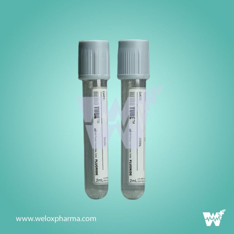Marcela Fluoride Non Vacuum Blood Collection Tube - Image 2