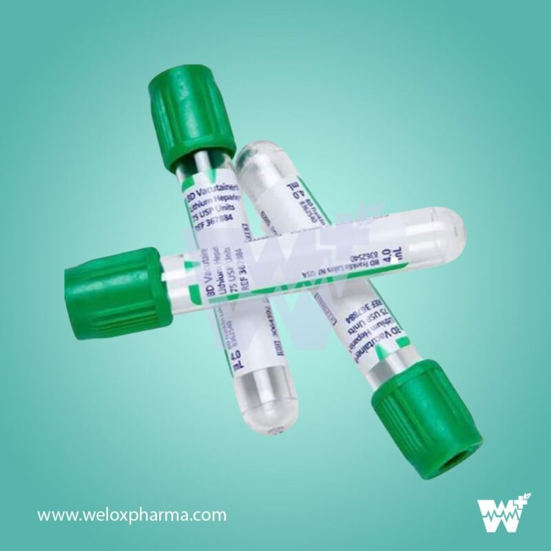 DBO Phlecocuum Sodium Heparin Blood Collection Tube - Image 2