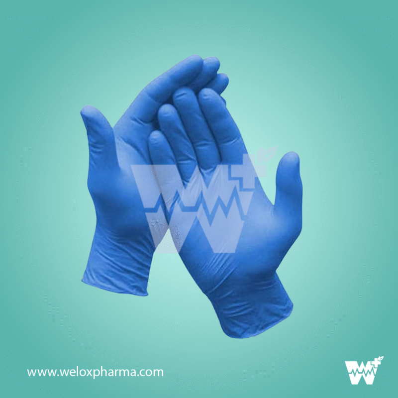 Caring Focus Nitrile Examination Gloves - Image 2
