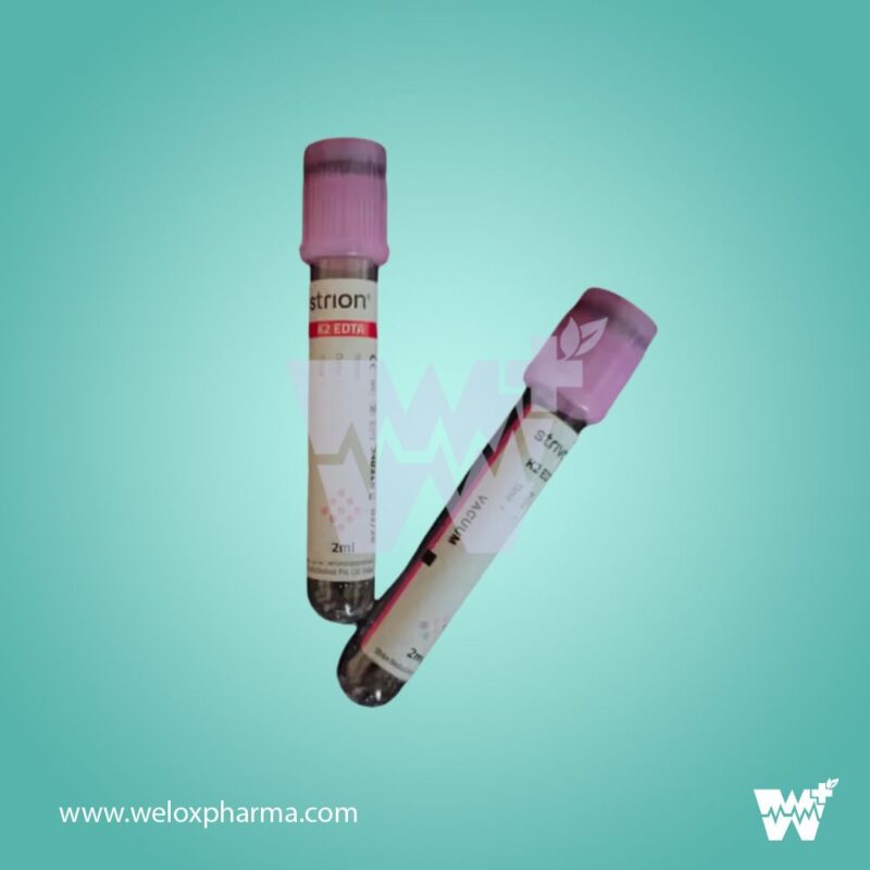 Strion K2 EDTA Non Vacuum Blood Collection Tube - Image 2