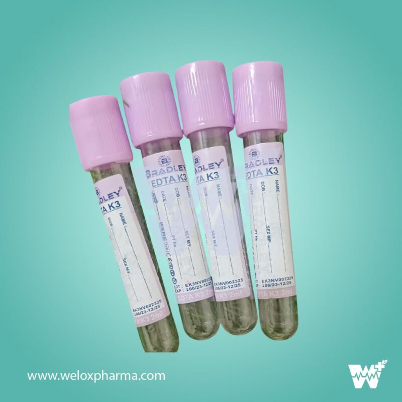 Bradley K3 EDTA Vaccum Blood Collection Tube - Image 2
