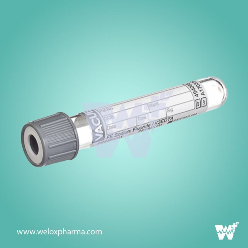 Greiner Vacuette Glucose Fluoride/K3EDTA 2ml Grey Cap - Image 2