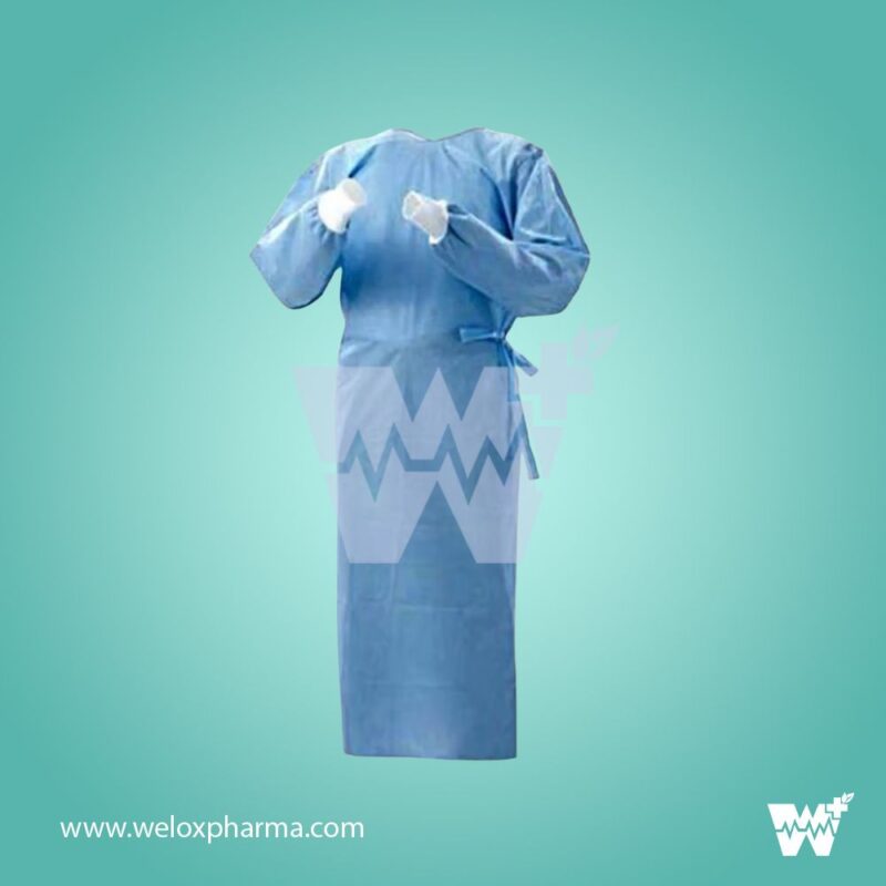 Primewear Wraparound spunless Surgical Gown - Image 2